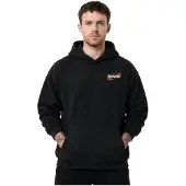 Norvine Sweatshirt 'Overdrive Hoodie - Fluffy Boxcut Hoodie' preto