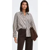 ONLY Blusa 'JDYVESPER' chocolate / branco