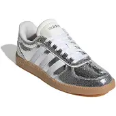 Adidas Sapatilhas baixas 'BREAKNET SLEEK' prata / branco