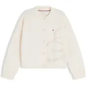 Tommy Hilfiger Casaco de malha bege