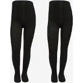 Pentik Collants 'Mädchen Pretty Rib Strumpfhose' preto