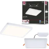 Paulmann Painel LED Areo 3.000K angular 17,5 cm branco