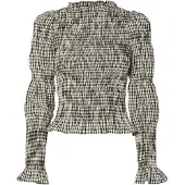 Y.A.S Blusa 'YASCHEMMA' bege / preto