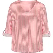 HEINE Blusa bege / vermelho