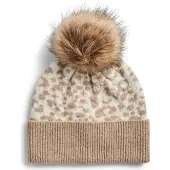 Pieces Gorros 'PCJUMBO' creme / camelo