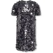 ONLY GIRLS Vestido 'KOGJADEL' cinzento escuro