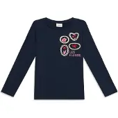 s.Oliver Camisola navy / amarelo pastel / rosé / vermelho