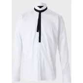 Karl Lagerfeld Camisa clássica preto / branco