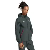 Adidas Manchester United Tiro Travel corta-vento com fecho integral