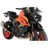 Puig Aileron lateral com efeito aerodinâmico Duke 990, preto mate