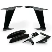Puig Spoiler lateral Downforce Winglet ZX-10R/RR 21- PRETO
