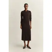 Gant Vestido Longo De Manga Comprida 4502114