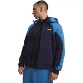 Under Armour Casaco de treino em moletão azure / azul escuro