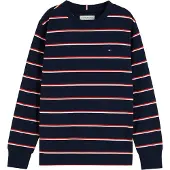 Tommy Hilfiger Camisola navy / vermelho vivo / branco