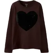 Name it Camisola 'NKFRANDERIA' castanho escuro / ouro / preto
