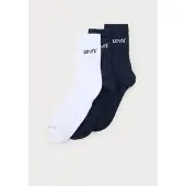 Levi's Meias Crew Orange Tab 3 Pares