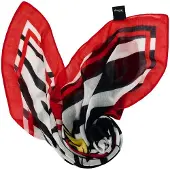 Desigual Lenço 'Disney' vermelho / preto / branco