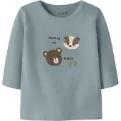 Name it Camisola 'NBMRACER' castanho / cinzento