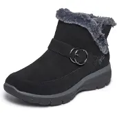 SKECHERS Botim cinzento / preto