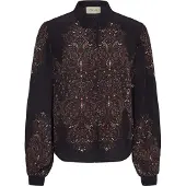 Cream Blusa mistura de cores / preto