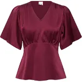 Ichi Blusa 'STORMY' bordeaux
