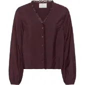 Kaffe Blusa 'KASollie' borgonha