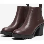 ONLY Botas chelsea 'ONLBarbara' castanho escuro