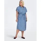 ONLY Vestidos camiseiros 'CARPema Hannover' azul ganga