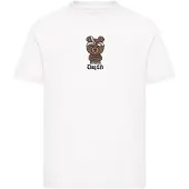 Mister tee Camisola 'Bandana Bear' castanho escuro / cinzento / preto / branco