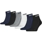 Levi's Meias navy / cinzento escuro / preto / branco