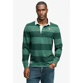 Superdry Polo De Manga Comprida Athletic Stripe Rugby