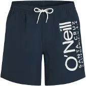 O'Neill Calções de banho 'Cali 16' azul escuro / branco