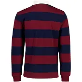Tommy Hilfiger Sweatshirt 'ESSENTIAL' navy / baga / branco