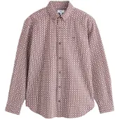 Next Camisa borgonha / branco