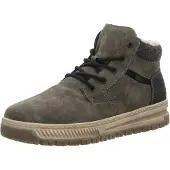 Rieker Botas com atacadores castanho / cinzento