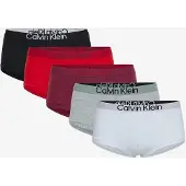 Calvin Klein Underwear Cueca acinzentado / baga / vermelho / preto / branco
