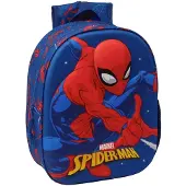 Safta Mochila Spider-man 8.64l 27x33x10 Cm 3d