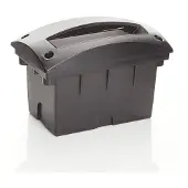 Fumagalli 1891 Lâmpada embutida Leti 200-HS preta opalina CCT