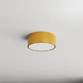 TEMAR LIGHTING Candeeiro de teto Cleo, Ø 20 cm, IP20, dourado, metal, E27