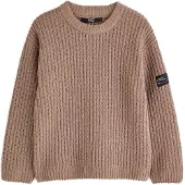 Next Pullover castanho