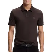BOSS Camisa 'Passenger' castanho escuro