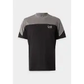 Emporio Armani Camisa 'TRAIN ATHLETIC' cinzento / preto