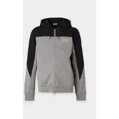 Emporio Armani Casaco em moletão cinzento / preto