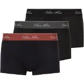 Calvin Klein Underwear Boxers cinzento escuro / vermelho / preto