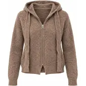 MixRay Casaco de malha 'Strickjacken' mocha