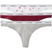 Calvin Klein Tanga Lv00qd5209 3 Unidades