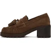 Derimod Sapatos com cunha frontal castanho