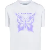 Mister tee Camiseta De Manga Curta Good Karma Butterfly