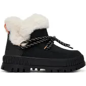 Palladium Botim com fivela 'Pallashock Lo Hiver' creme / preto