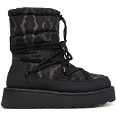 Tamaris Botas de neve castanho / preto